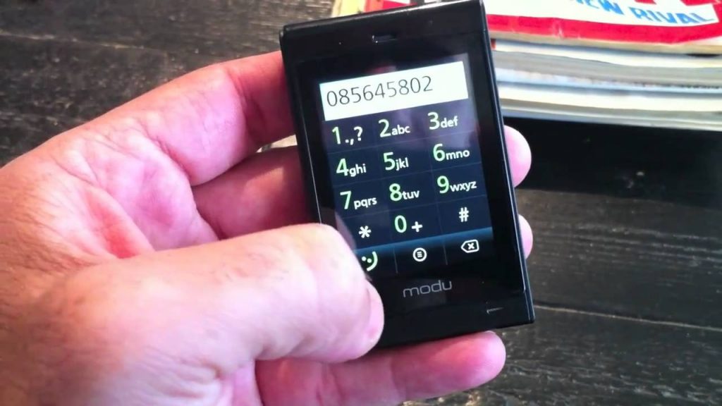 Modu T phone  | Top 10 Tiniest Phones Ever Made | BrainBerries